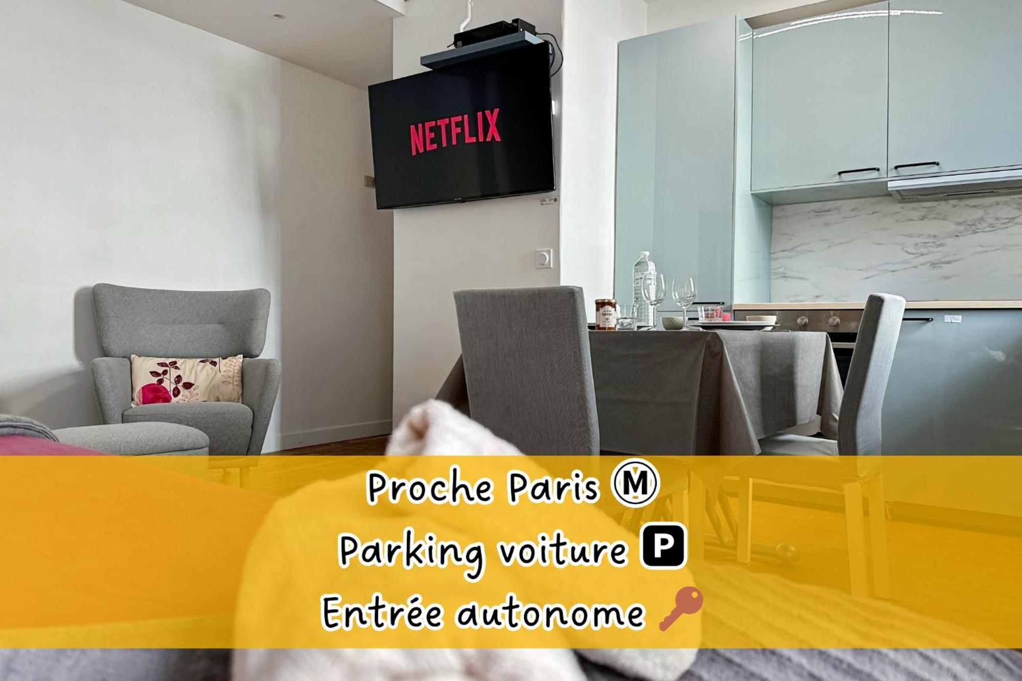 Appartement Entier Calme - Parking Free - Proche Paris Et Chateau - Wifi Hd Vincennes Exterior photo