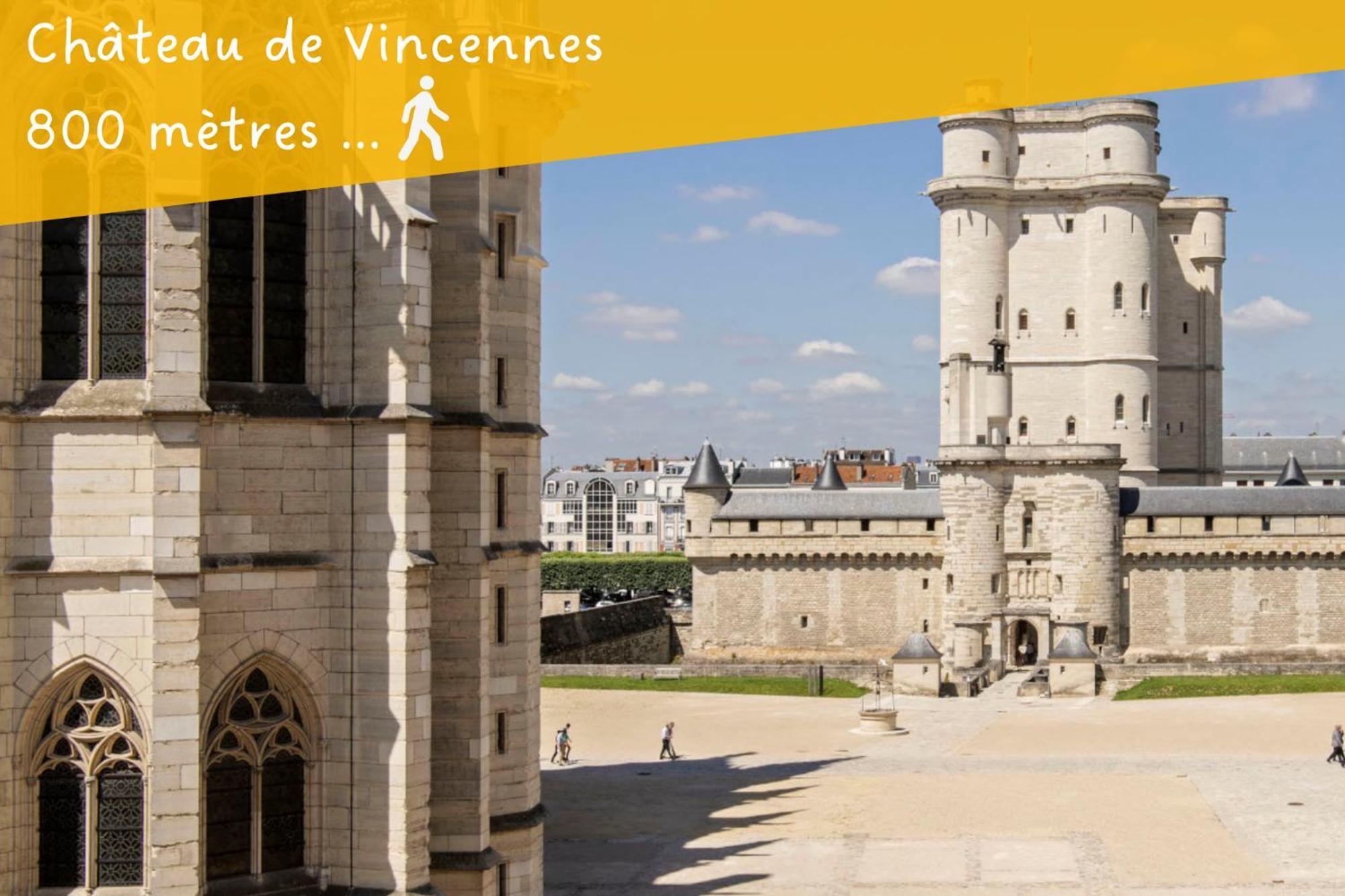Appartement Entier Calme - Parking Free - Proche Paris Et Chateau - Wifi Hd Vincennes Exterior photo